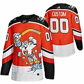 Anaheim Ducks Customized Red Adidas 2020-21 Alternate Player Jersey